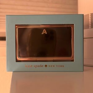 Kate Spade x Lenox One in a Million "A" Business Card Holder